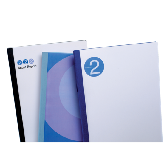 Carpeta Térmica Gbc Leathergrain Negro 1,5 mm (Caja 100)