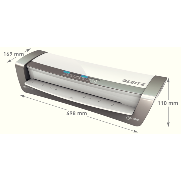 Plastificadora Leitz Ilam Office Pro A3 Plata