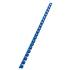 Canutillo plástico DIN A4 GBC 10 mm (Caja 100), azul