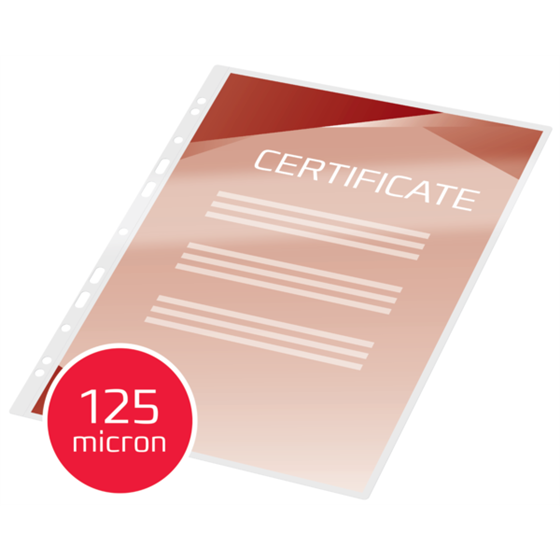 Carteras plastificación GBC FILEX DIN A4 (216X303) 2X125 mic. (Caja 100) 