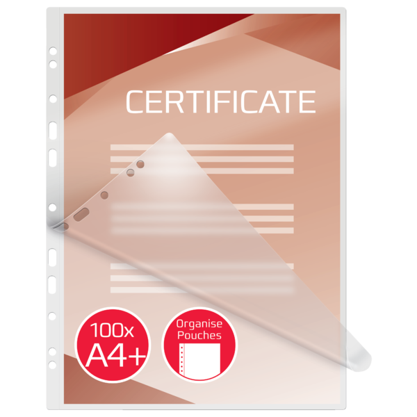 Carteras plastificación GBC FILEX DIN A4 (216X303) 2X125 mic. (Caja 100) 