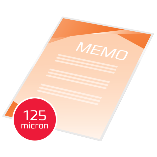 Carteras plastificación GBC DIN A5 autoadhesiva (154X216) 2X125 mic. (Caja 100) 