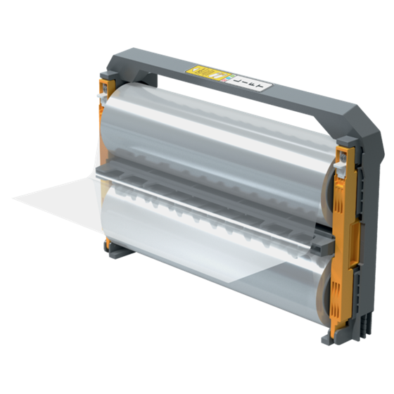 Cartucho Recargable Gbc Foton 30 Con Rollo De Plastificación De 125 Micras Brillante 