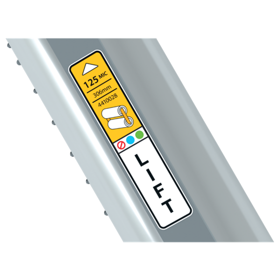 Cartucho Recargable Gbc Foton 30 Con Rollo De Plastificación De 125 Micras Brillante 