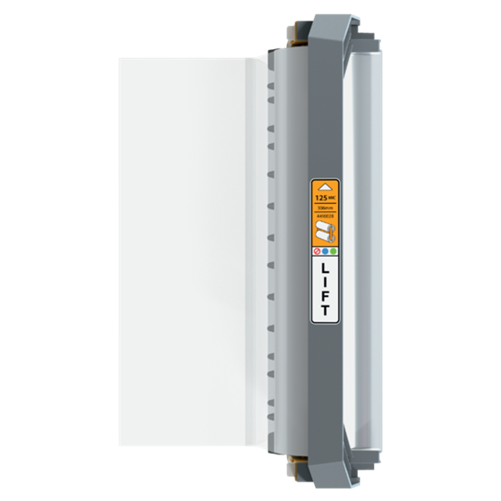 Cartucho Recargable Gbc Foton 30 Con Rollo De Plastificación De 125 Micras Brillante 