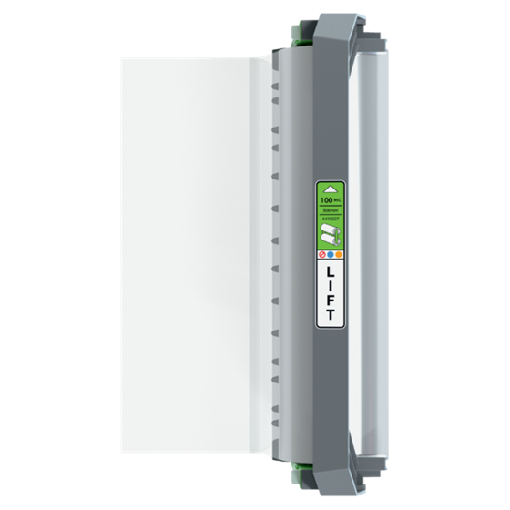 Cartucho Recargable Gbc Foton 30 Con Rollo De Plastificación De 100 Micras Brillante 