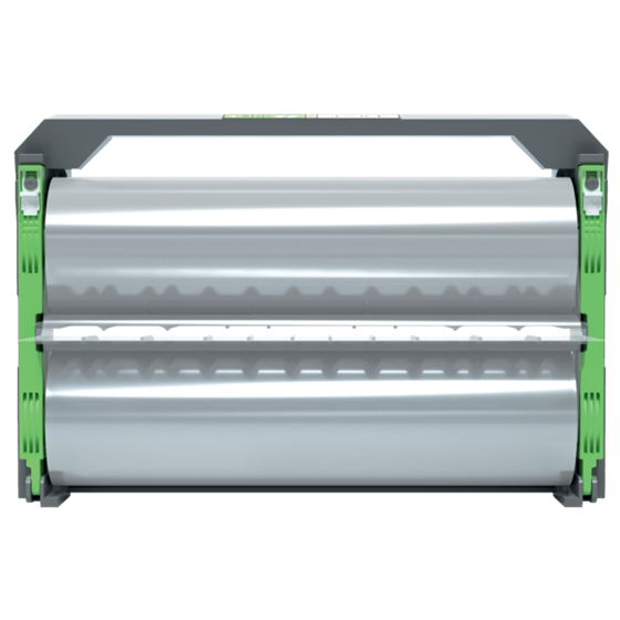 Cartucho Recargable Gbc Foton 30 Con Rollo De Plastificación De 100 Micras Brillante 