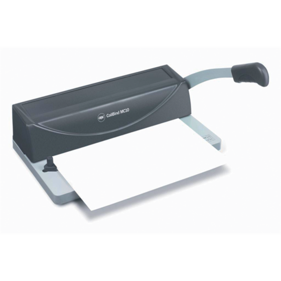 Encuadernadora De Espiral Metálica Coilbind Mc10 Blanco