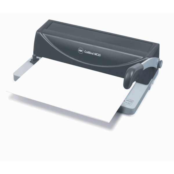 Encuadernadora De Espiral Metálica Coilbind Mc10 Blanco