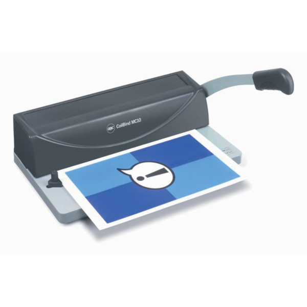 Encuadernadora De Espiral Metálica Coilbind Mc10 Blanco