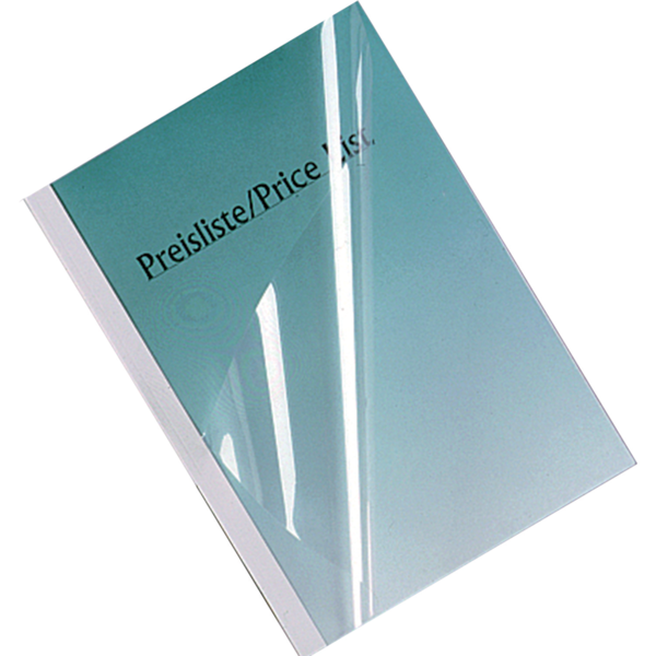 Tapas Estándares De Gbc A4, 1,5 Mm, Blancas (100) Blanco