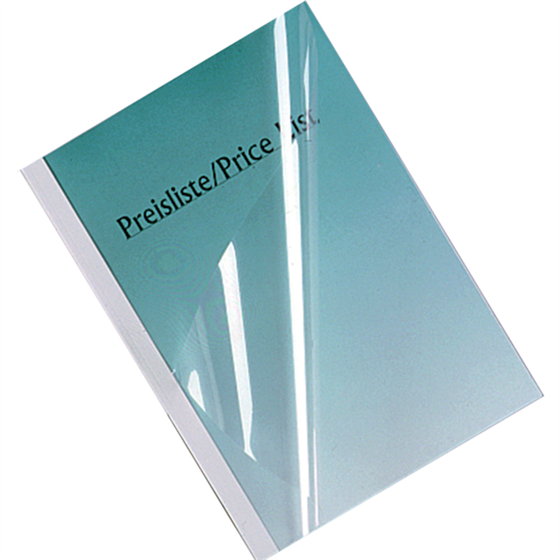 Tapas Estándares De Gbc A4, 1,5 Mm, Blancas (100) Blanco