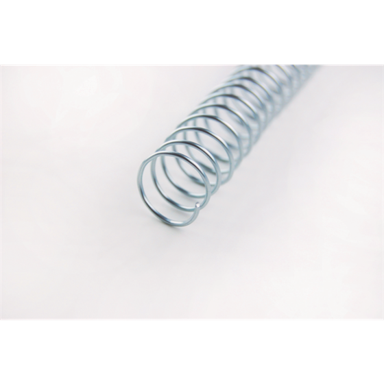 Espirales De Encuadernación Metálicas De Gbc 5:1 Negras De 14 Mm (100) Negro