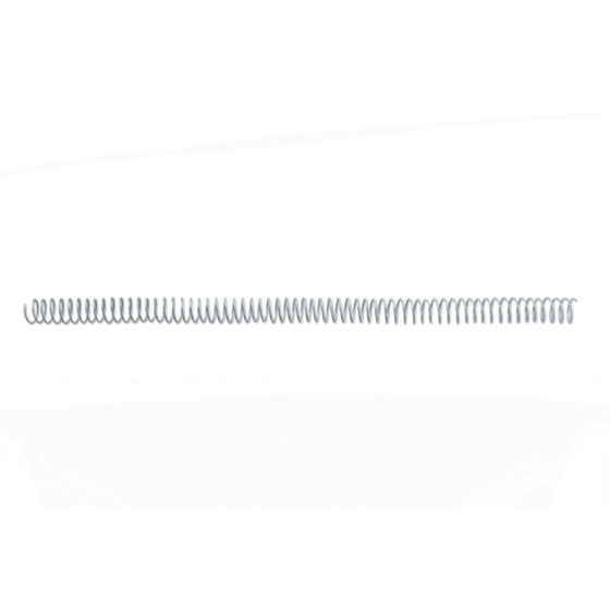 Espirales De Encuadernación Metálicas De Gbc 5:1 Negras De 10 Mm (100) Negro