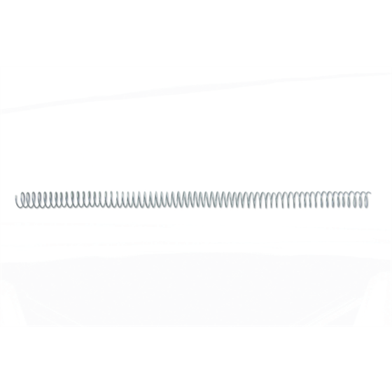 Espirales De Encuadernación Metálicas De Gbc 5:1 Negras De 6 Mm (100) Negro