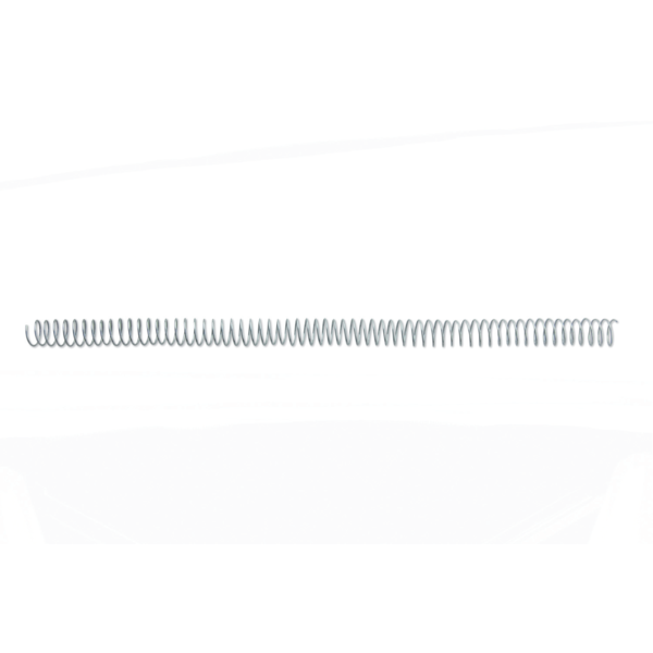 Espirales De Encuadernación Metálicas De Gbc 5:1 Negras De 6 Mm (100) Negro