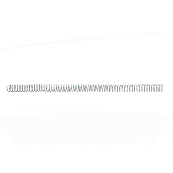 Espirales De Encuadernación Metálicas De Gbc 5:1 Negras De 22 Mm (100) Negro