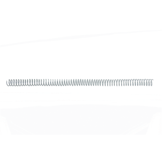 Espirales De Encuadernación Metálicas De Gbc 5:1 Negras De 20 Mm (100) Negro