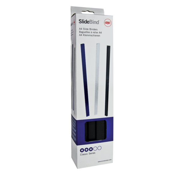 Lomeras Encuadernación Gbc Negro DIN A4 5MM (Caja 25)