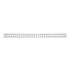 Wirebind Encuadernación GBC Nº4 (6.3 mm) (Caja 100), plata 