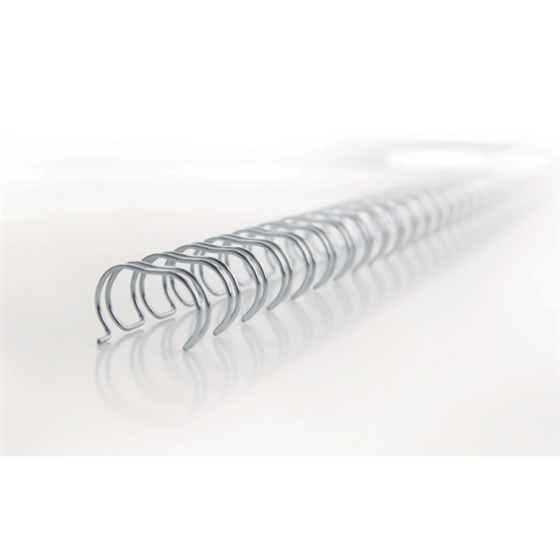 Wirebind Encuadernación GBC Nº4 (6.3 mm) (Caja 100), blanco
