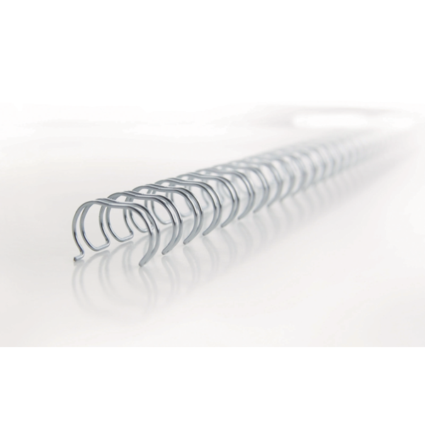 Wirebind Encuadernación GBC Nº4 (6.3 mm) (Caja 100), blanco