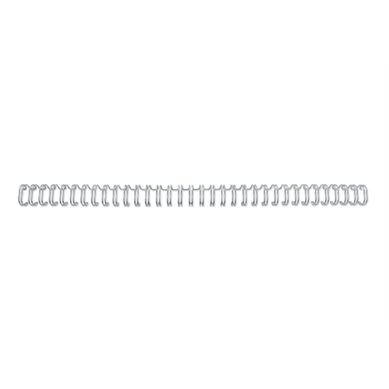 Wirebind Encuadernación GBC Nº7 (11 mm) (Caja 100), plata 