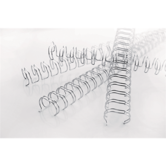 Wirebind Encuadernación GBC Nº7 (11 mm) (Caja 100), negro