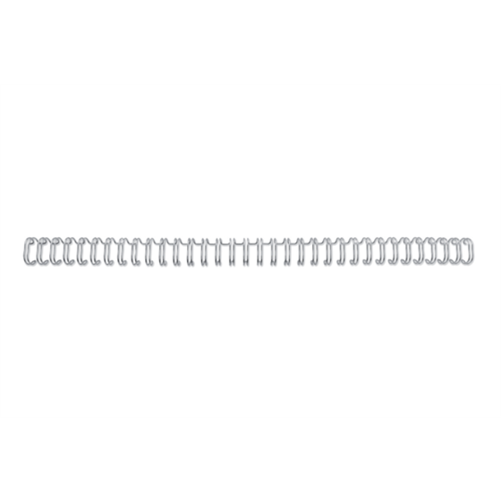 Wirebind Encuadernación GBC Nº5 (7.9 mm) (Caja 100), plata 