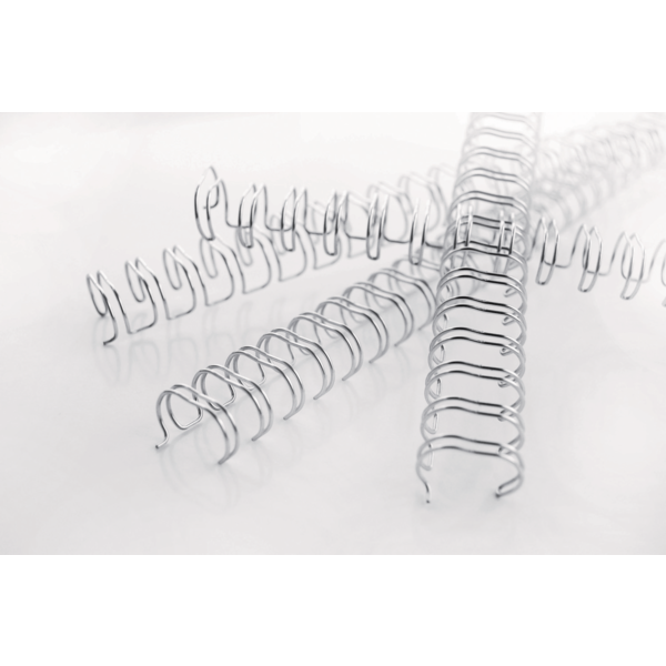 Wirebind Encuadernación GBC Nº5 (7.9 mm) (Caja 100), plata 
