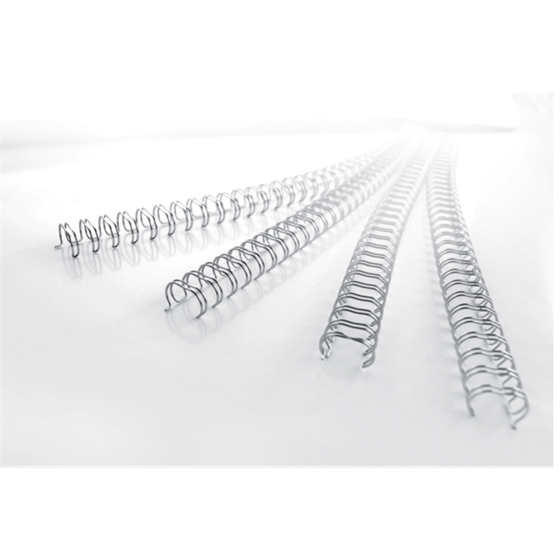 Wirebind Encuadernación GBC Nº5 (7.9 mm) (Caja 100), plata 