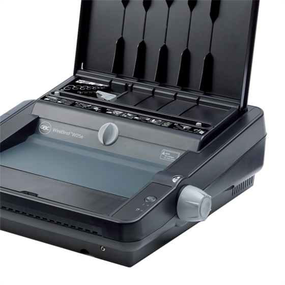 Encuadernadora De Espiral Wirebind W25E De Gbc Negro