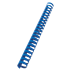 Canutillo plástico DIN A4 GBC 25 mm (Caja 50), azul