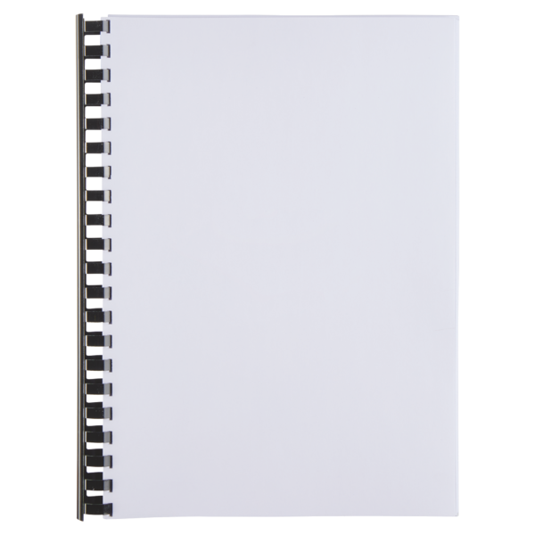 Canutillo plástico DIN A4 GBC 22 mm (Caja 100), negro