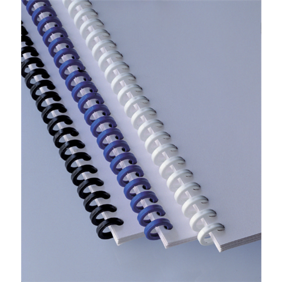 Click Encuadernación Gbc Clickbind Negro (Caja 50) 16 mm.