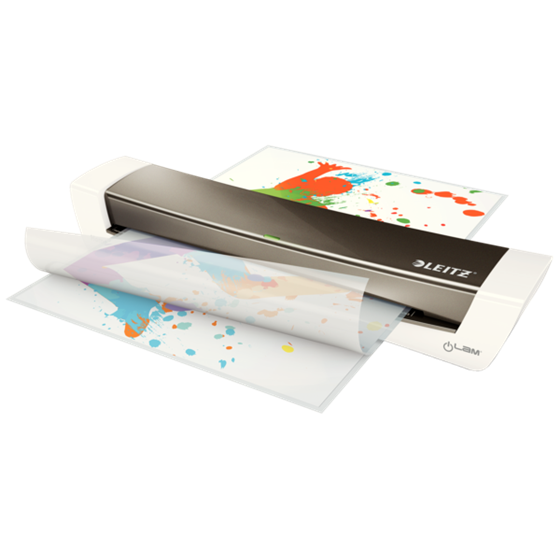 Plastificadora Leitz Ilam Home Office A3 Gris Oscuro