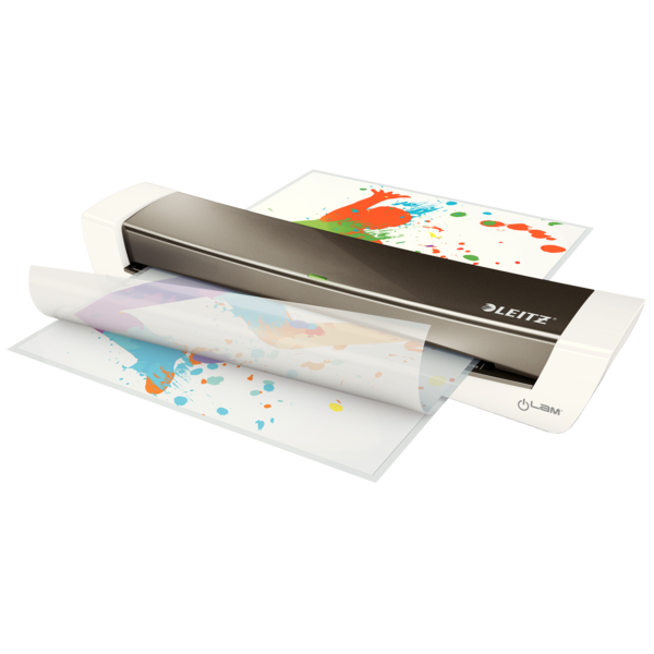 Plastificadora Leitz Ilam Home Office A3 Gris Oscuro