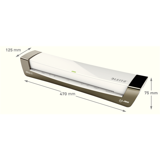 Plastificadora Leitz Ilam Office A3 Plata