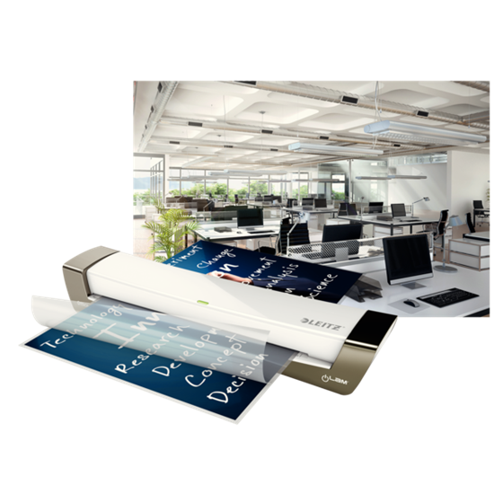 Plastificadora Leitz Ilam Office A3 Plata