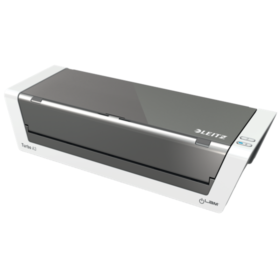 Plastificadora A3 Ilam Touch 2 Turbo De Leitz Blanco Brillante / Antracita