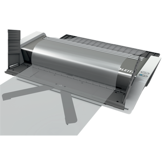 Plastificadora A3 Ilam Touch 2 Turbo De Leitz Blanco Brillante / Antracita