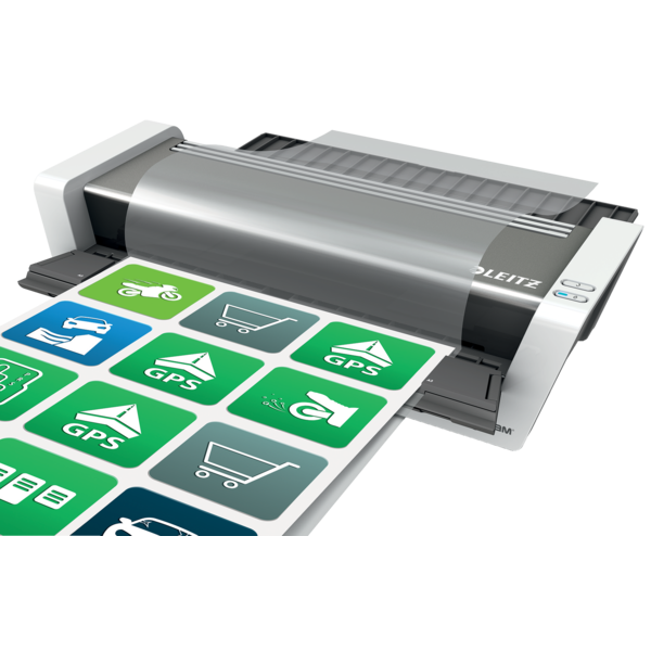 Plastificadora A3 Ilam Touch 2 Turbo De Leitz Blanco Brillante / Antracita