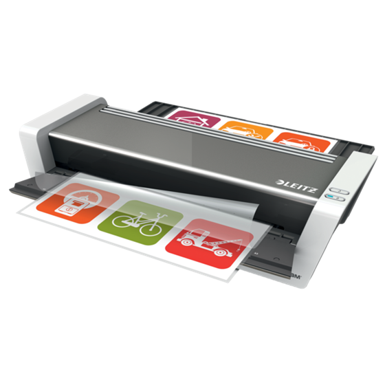 Plastificadora A3 Ilam Touch 2 De Leitz Blanco Brillante / Antracita