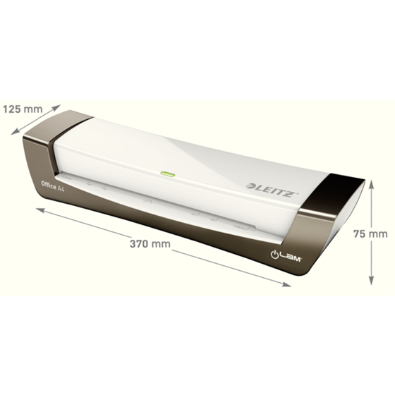 Plastificadora Leitz Ilam Office A4 Plata