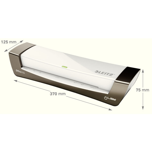 Plastificadora Leitz Ilam Office A4 Plata
