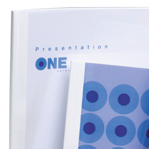 Carpeta térmica IBICOVER GBC 3 mm (Caja 100), blanco