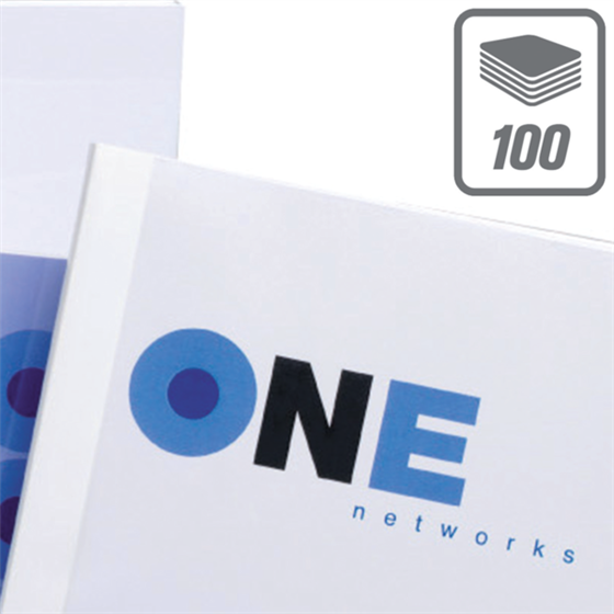 Carpeta térmica IBICOVER GBC 3 mm (Caja 100), blanco