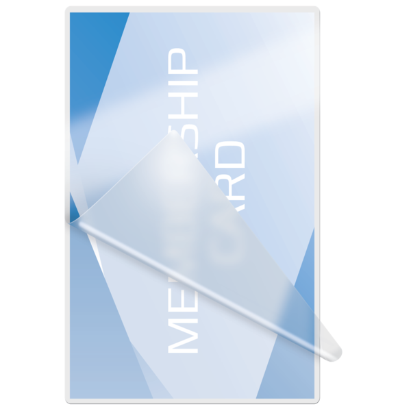 Carteras plastificación GBC tarjeta de credito (54X86) 2X125 mic. (Caja 100) 