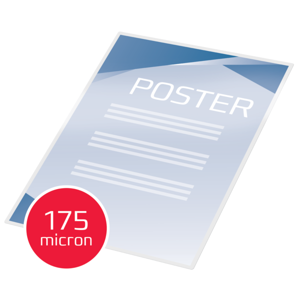 Carteras plastificación GBC DIN A3 (303X426) 2X175 mic. (Caja 100) 