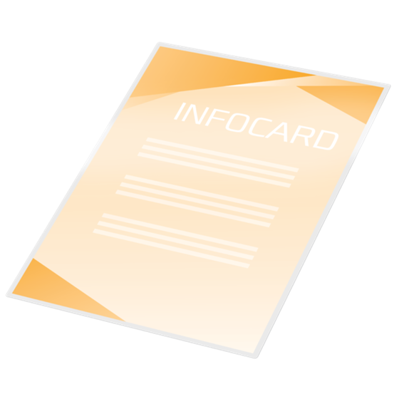 Carteras plastificación GBC DIN A6 (111X156) 2X75 mic. (Caja 100) 